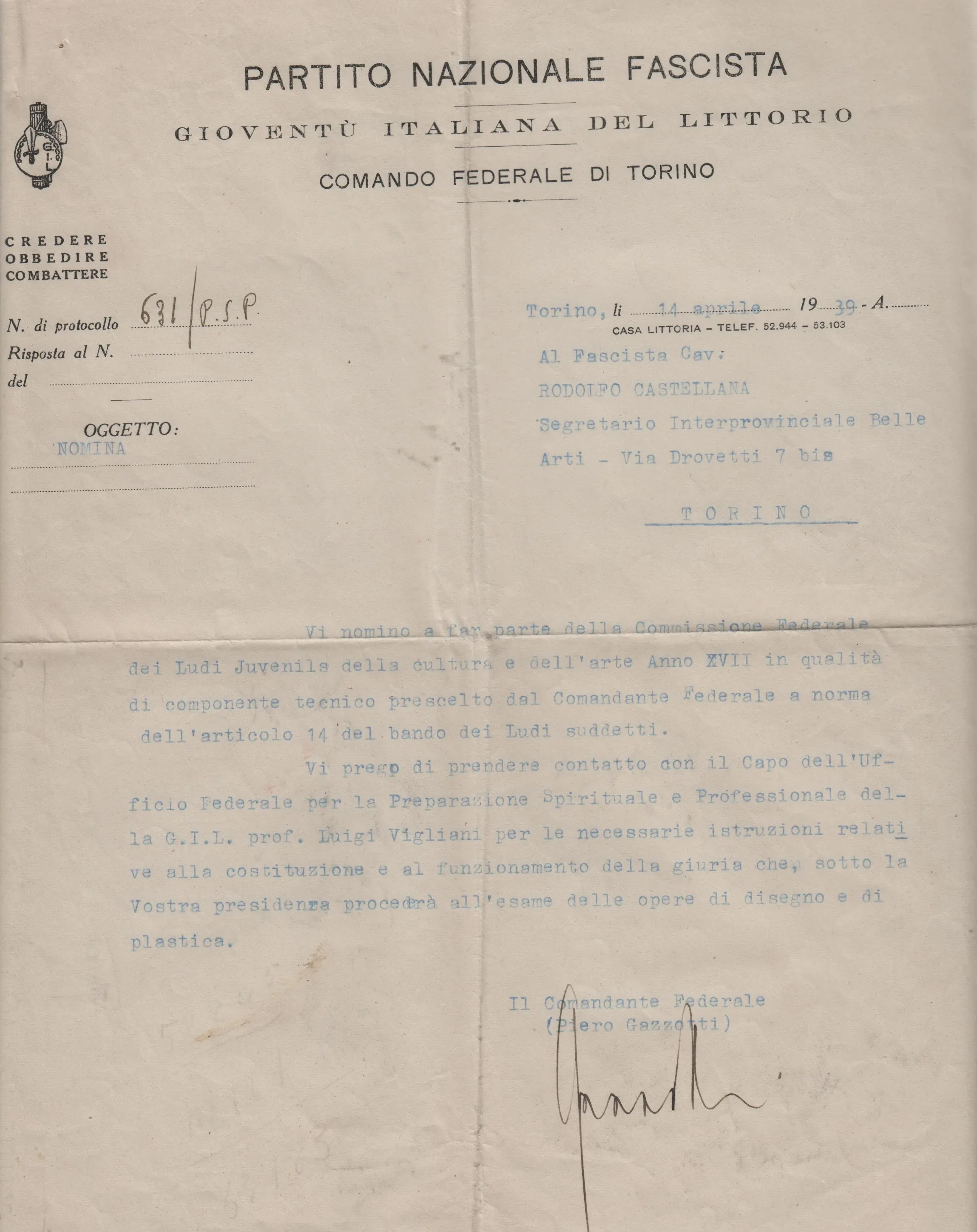 Mostra Ludi juvenilis 1939