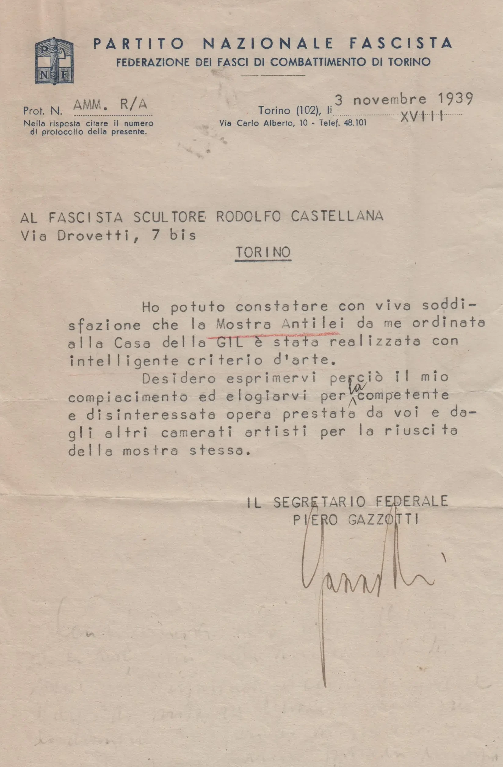 Mostra antilei