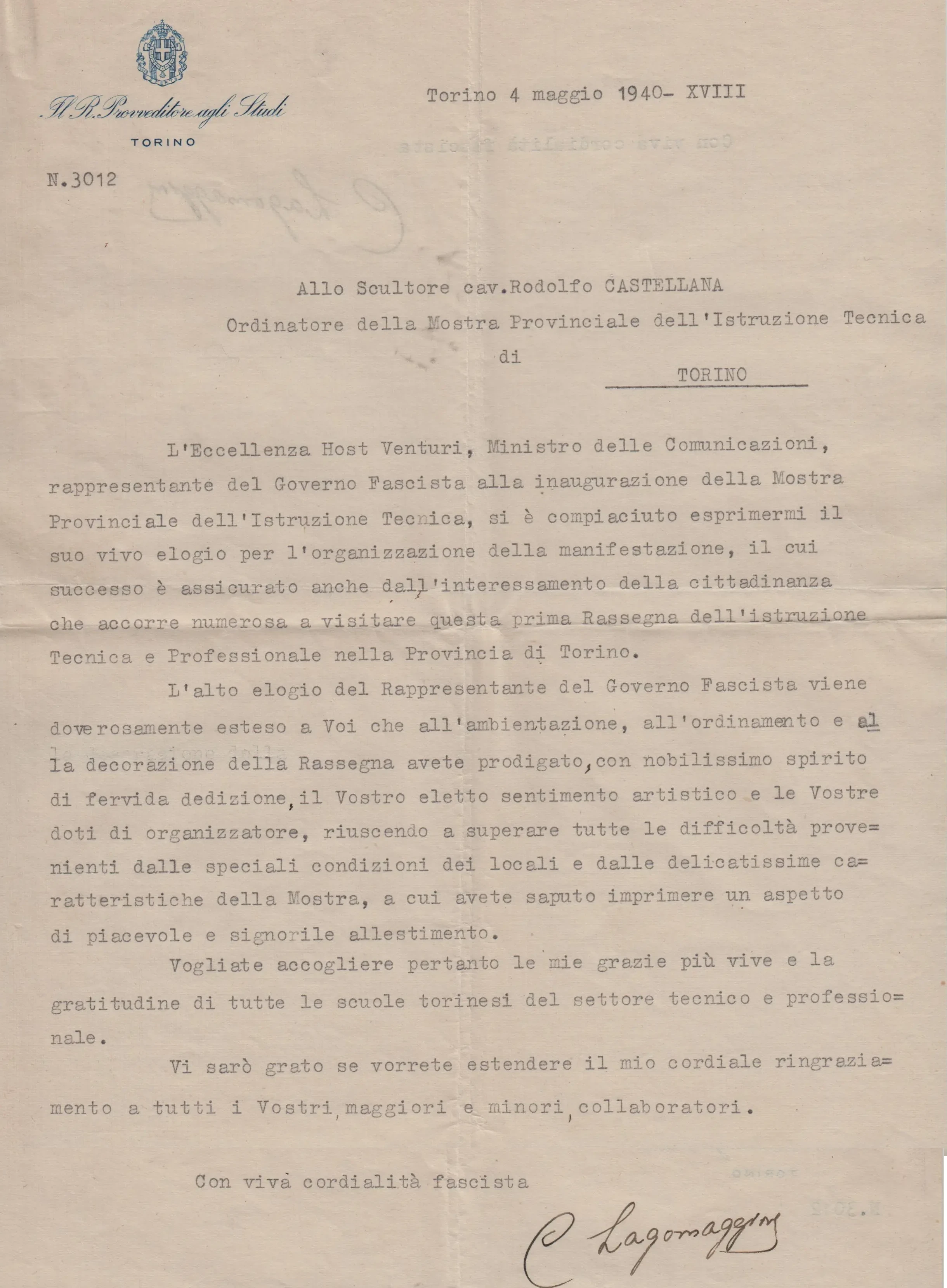 Mostra Istruzione tecnica