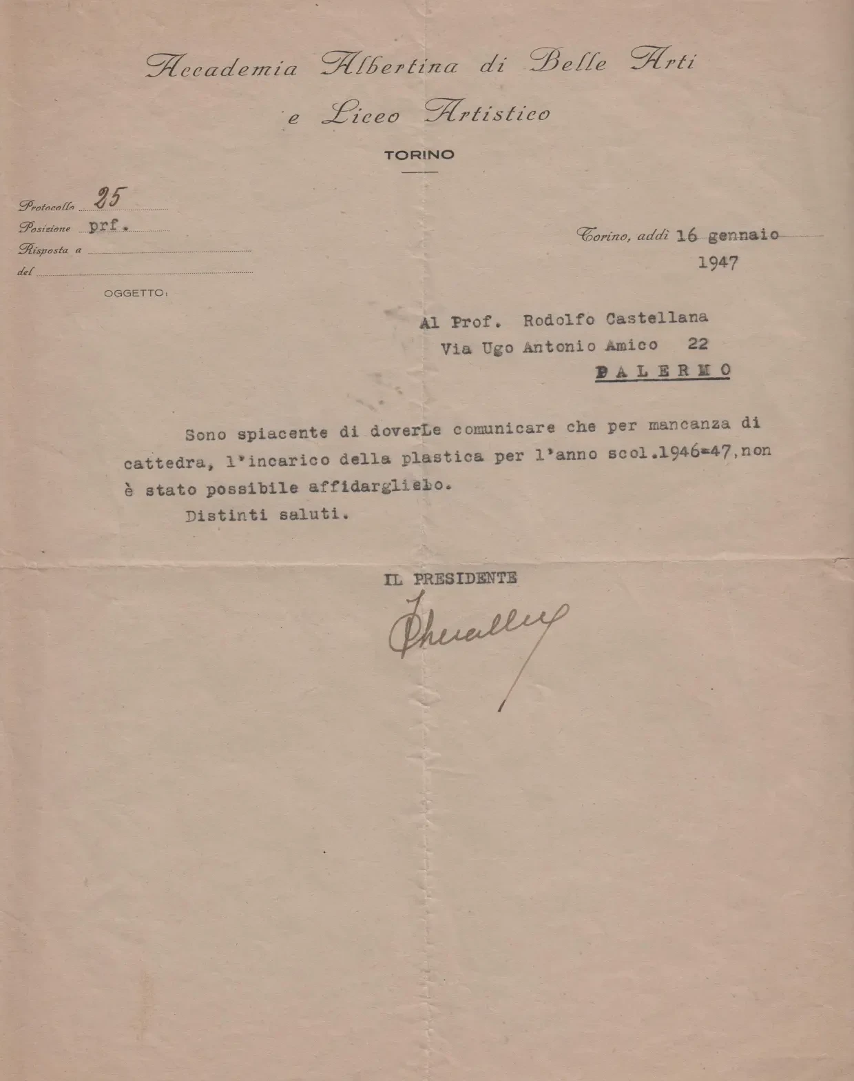 Revoca incarico