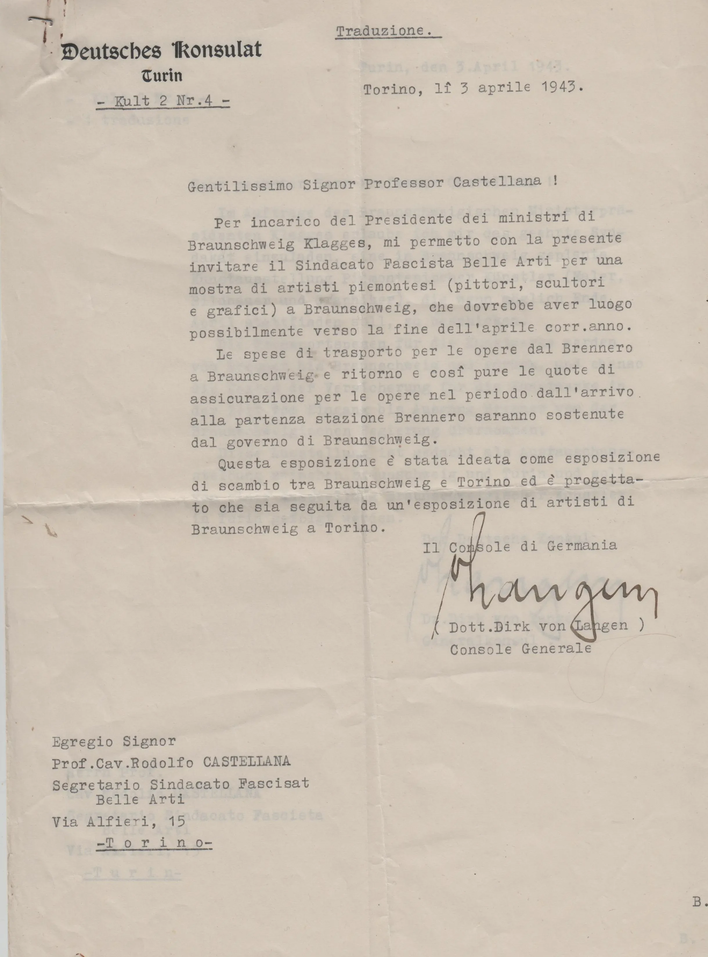 Artisti piemontesi Braunschweig